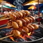Grilled chicken isaw
