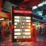 Emergency contact board