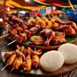 Grilled Filipino food