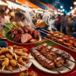 Grilled Filipino food