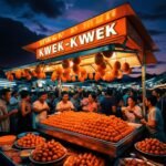 Kwek-kwek vendor stall