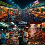 Roxas market at night