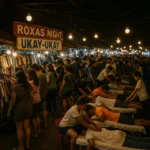 Ukay and massage stalls