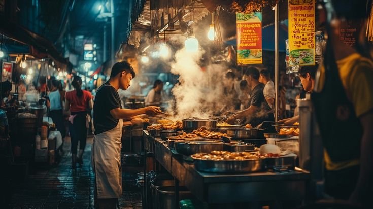 Bohol street food night