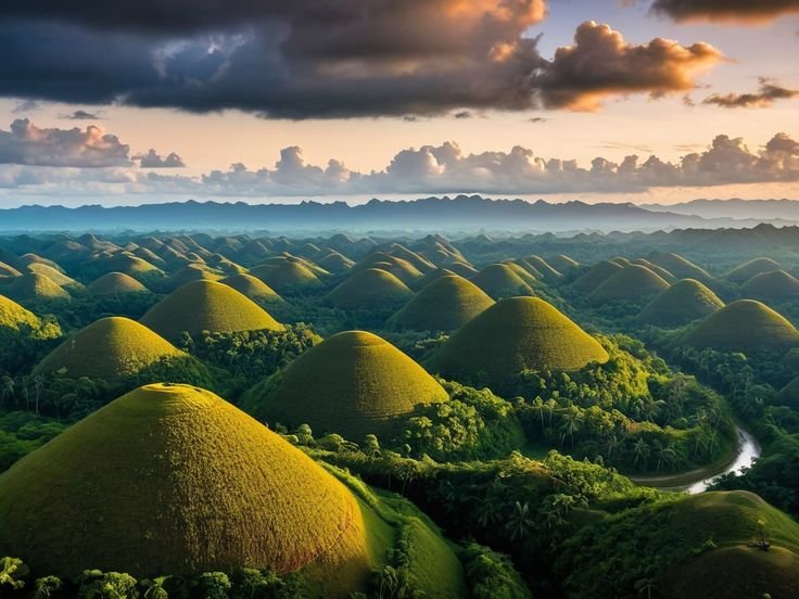 Chocolate Hills view