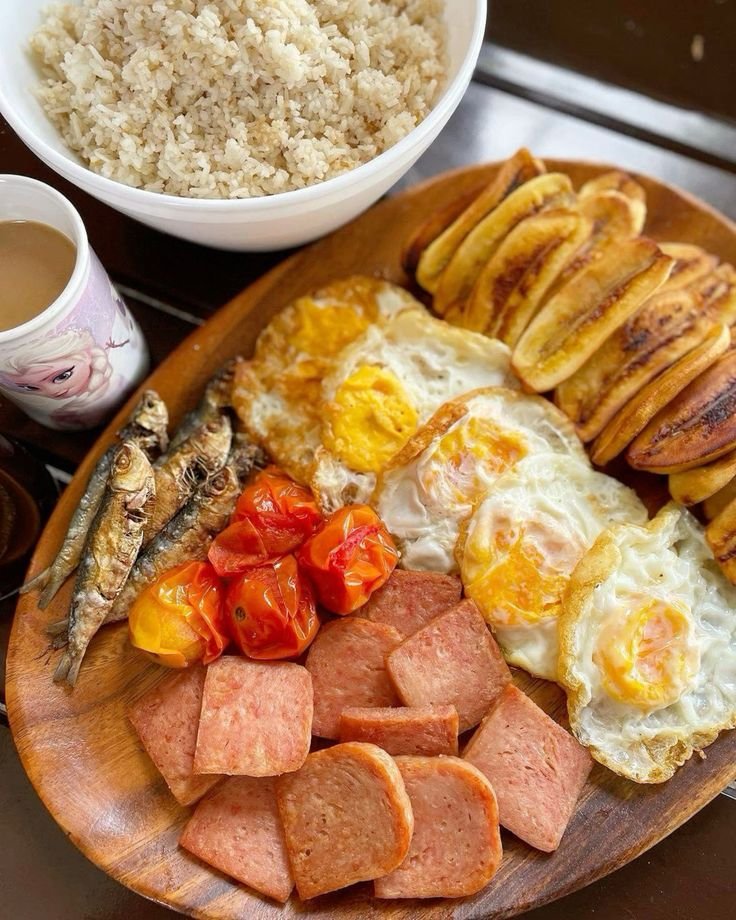 Filipino breakfast silog